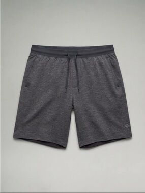 lululemon athletica Men's Charcoal Heather Athletic Shorts
